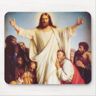 Carl Heinrich Bloch - Consolator Mouse Mat