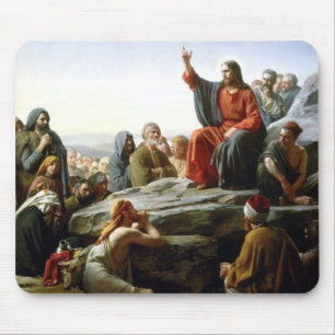 Carl Heinrich Bloch - Sermon on the Mount Mouse Mat
