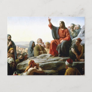 Carl Heinrich Bloch - Sermon on the Mount Postcard