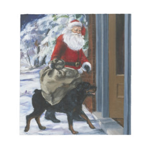 Carl Helping Santa Claus from <Carl's Christmas> b Notepad