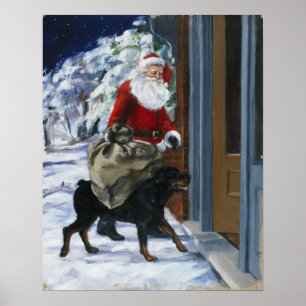 Carl Helping Santa Claus from <Carl's Christmas> b Poster