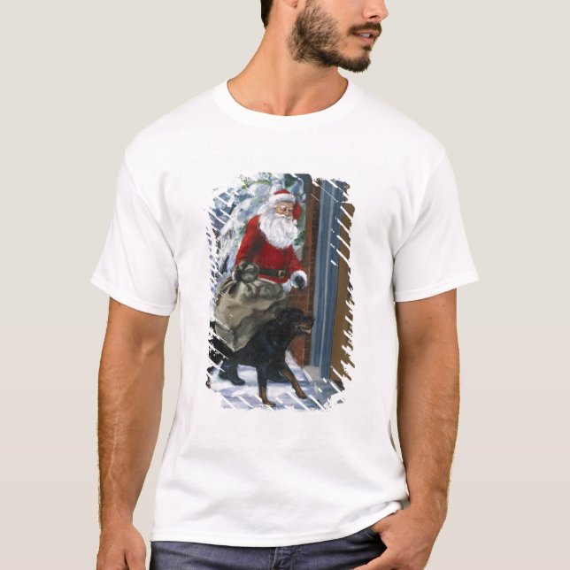Carl Helping Santa Claus from <Carl's Christmas> b T-Shirt (Front)
