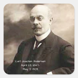 Carl Joachim Anderson Square Sticker