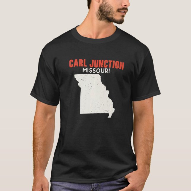 Carl Junction Missouri USA State America Travel Mi T-Shirt (Front)