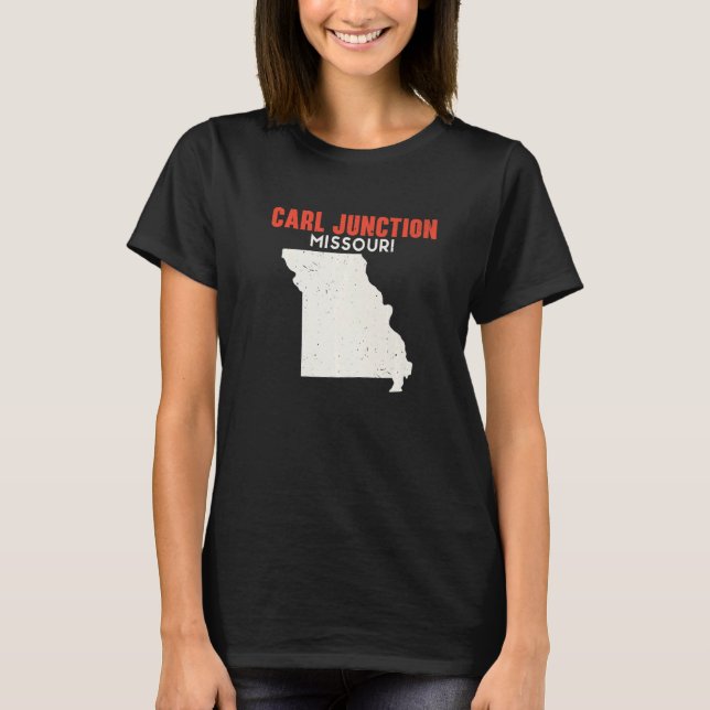 Carl Junction Missouri USA State America Travel Mi T-Shirt (Front)