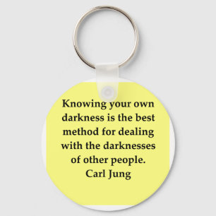 carl jung quote key ring