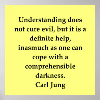 carl jung quote poster