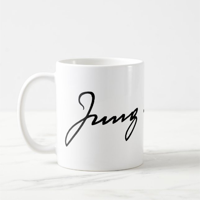 Carl Jung signature Coffee Mug (Left)