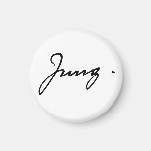Carl Jung signature Magnet