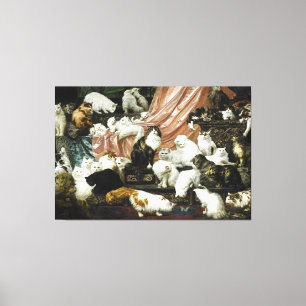 Carl Kahler - My Wife's Lovers Canvas Print