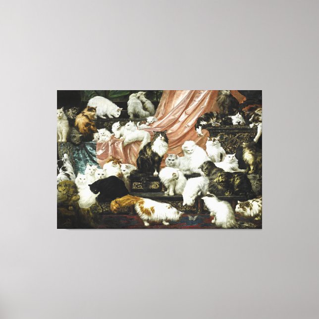 Carl Kahler - My Wife's Lovers Canvas Print (Front)