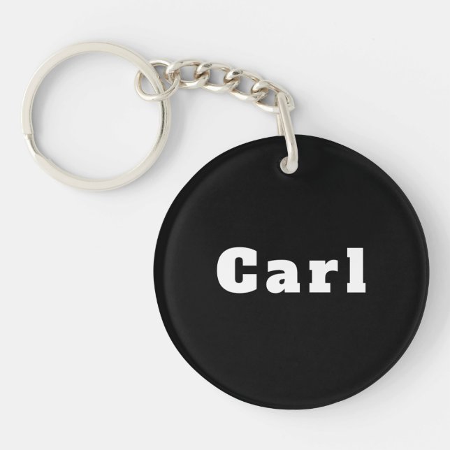 Carl Key Ring (Front)
