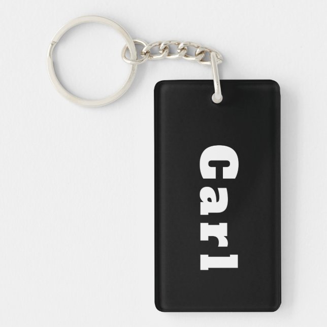 Carl Key Ring (Front)