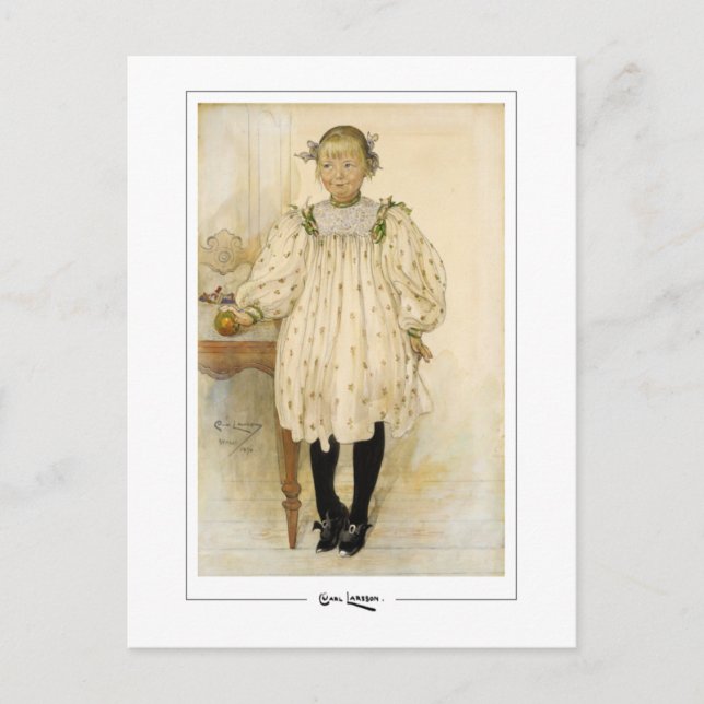 Carl Larsson #107 - Fine Art Postcard (Front)