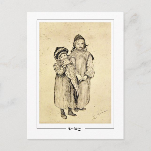 Carl Larsson #190 - Fine Art Postcard (Front)