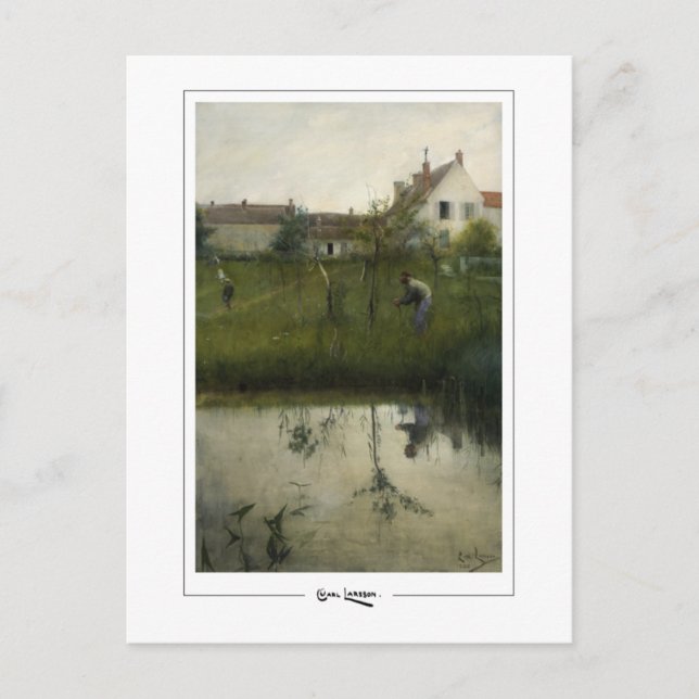 Carl Larsson #350 - Fine Art Postcard (Front)