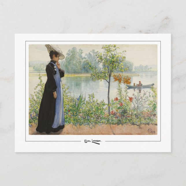 Carl Larsson #77 - Fine Art Postcard (Front)