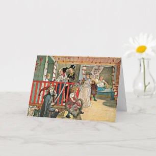 Carl Larsson - A Day of Celebration Card