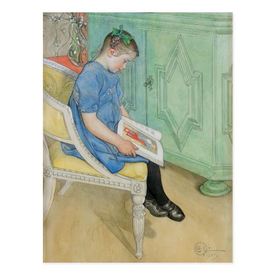 Carl Larsson - Anna-Johanna Postcard