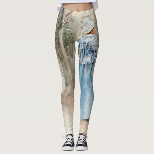 Carl Larsson Autumn All Over Print Leggings