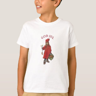 Carl Larsson: Brita as Iduna Says God Jul T-Shirt