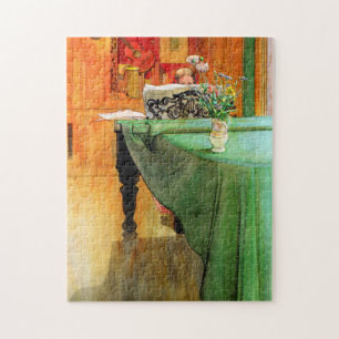Carl Larsson - Brita At The Piano Jigsaw Puzzle