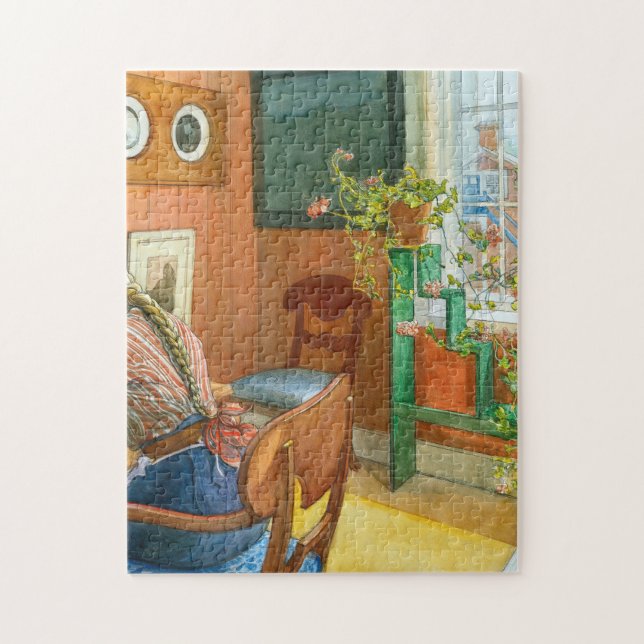 Carl Larsson - Correspondence Jigsaw Puzzle (Vertical)