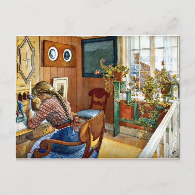 Carl Larsson - Correspondence Postcard (Front)
