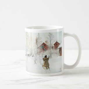 Carl Larsson  Front Yard and the Wash House Coffee Mug