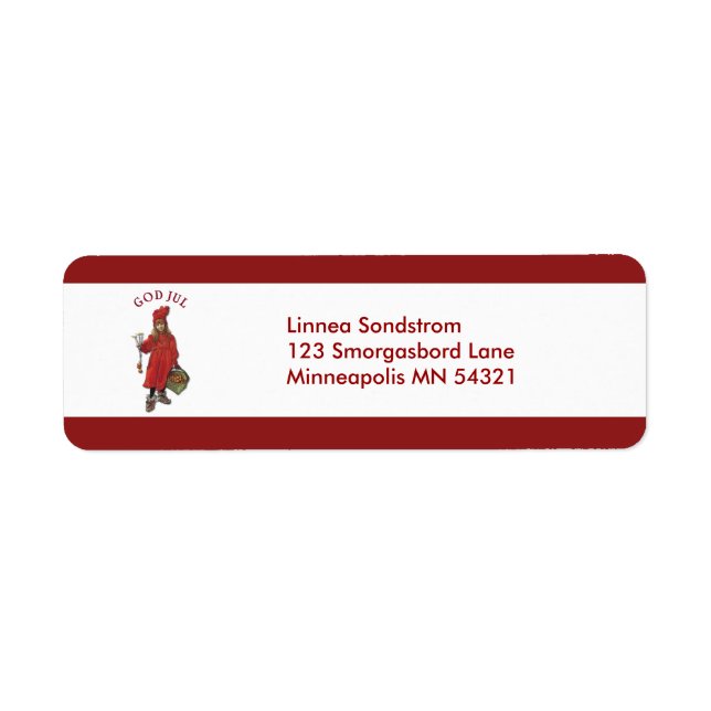 Carl Larsson God Jul Christmas (Front)