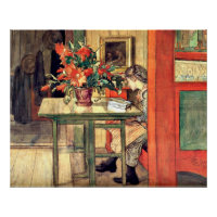 Carl Larsson - Lisbeth Reading