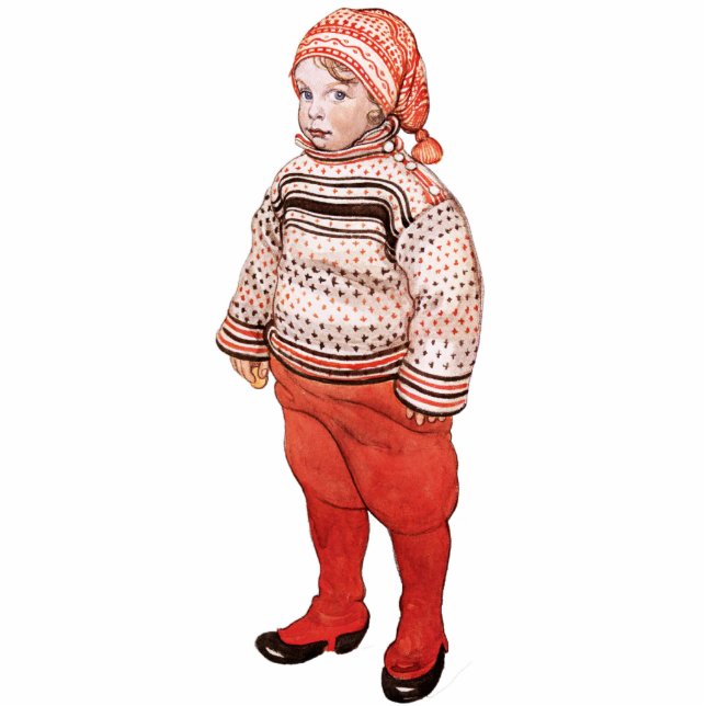 Carl Larsson Matts CC0393 Photo Sculpture Magnet (Front)