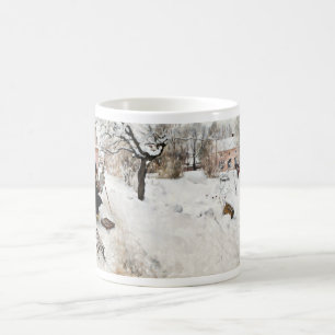 Carl Larsson Open-Air Painter. Winter-Motif Coffee Mug