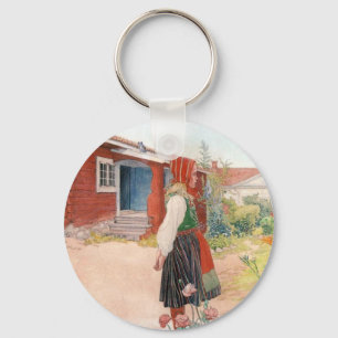 Carl Larsson - The Falun Home Key Ring