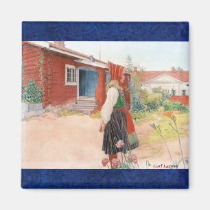 Carl Larsson The Falun Home Magnet