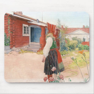 Carl Larsson - The Falun Home Mouse Mat