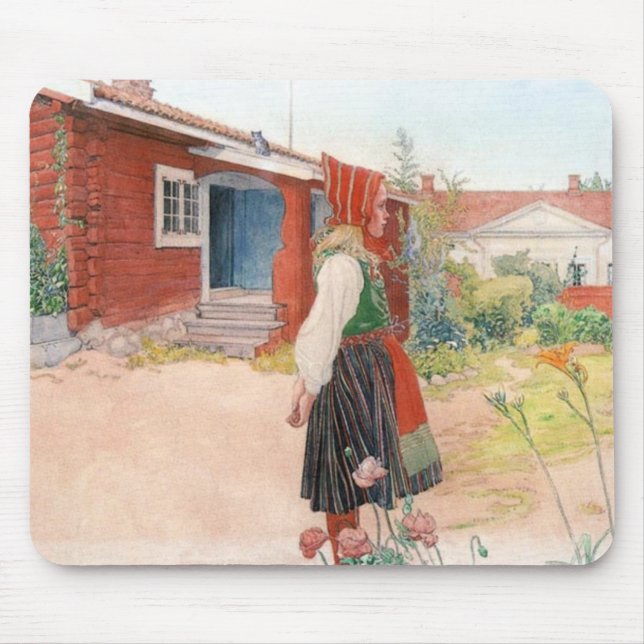 Carl Larsson - The Falun Home Mouse Mat (Front)