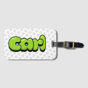 Carl Luggage Tag