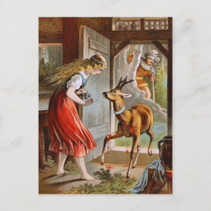 Carl Offterdinger: Little Brother & Little Sister Postcard