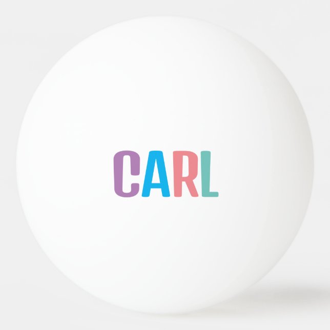 Carl Ping Pong Ball (Front)