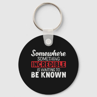 Carl Sagan Quote Keychain