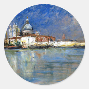 Carl Skånberg From Venice Classic Round Sticker