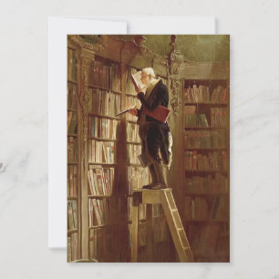 Carl Spitzweg - The Bookworm Invitation