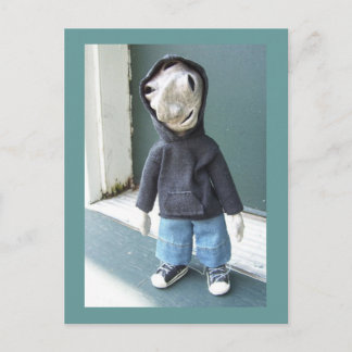 Carl the Alien Postcard