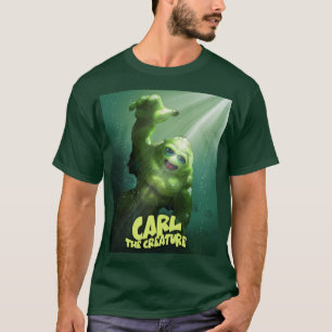 Carl the Creature at the Movies  T-Shirt