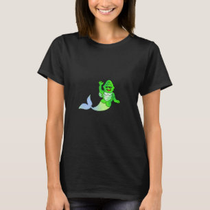 Carl the Creature in Mermaid Costume T-Shirt