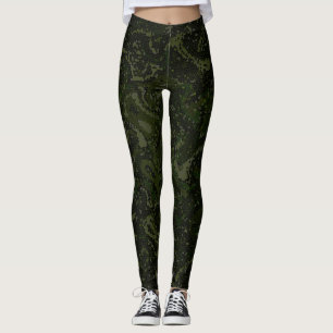 Carla Iguana Camo Leggings