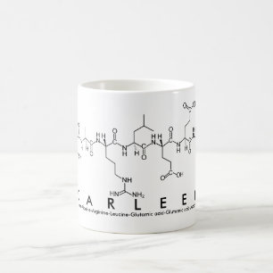 Carleen peptide name mug