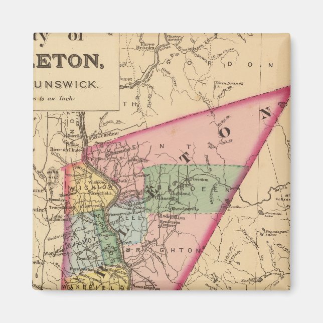 Carleton Co, NB Magnet (Front)