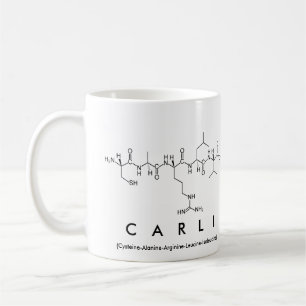 Carli peptide name mug